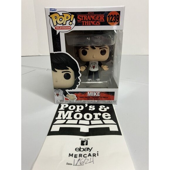 Funko Pop! Stranger Things: Mike 1239 Vinyl Figure Brand New - Picture 1 of 7